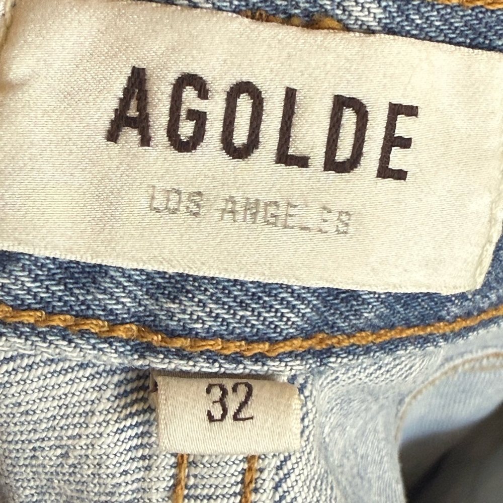 AGOLDE Women’s 90s Pinch Waist High-Rise Straight Leg Jeans, Size 32 - Picture 9 of 10